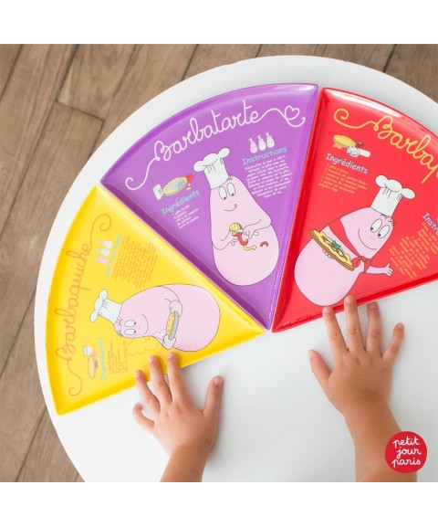 ASSIETTE EN FORME BARBAPAPA BARBAQUICHE