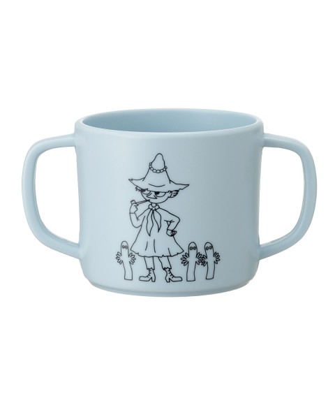 LEARNING CUP WITH ANTI-SLIP BASE MOOMIN BLUE