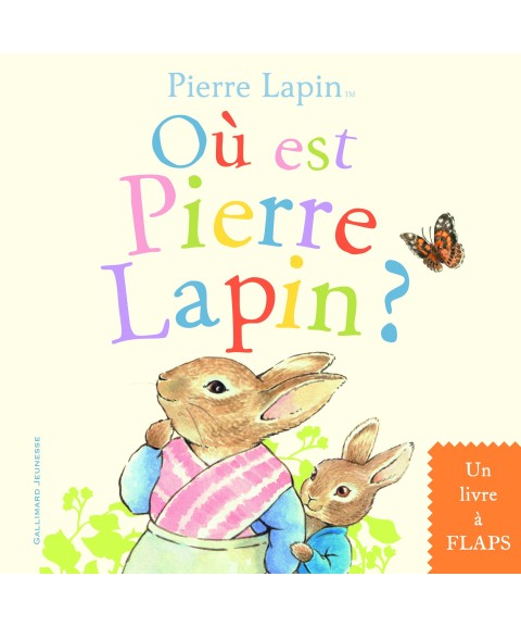 OU EST PIERRE LAPIN PP10.50€