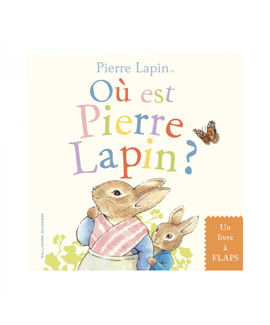 OU EST PIERRE LAPIN PP10.50€