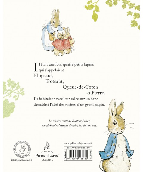 LIVRE PIERRE LAPIN PP12€