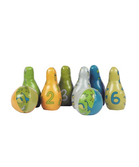 PIN BOWLING SET LES DINOSAURES