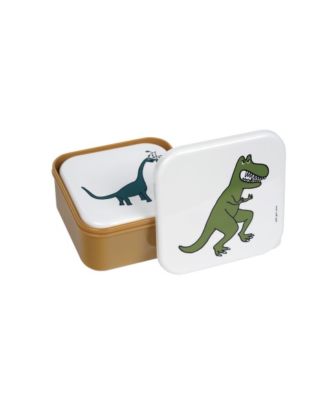 SET DE 3 LUNCH BOX LES DINOSAURES