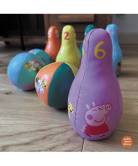 JEU DE QUILLES PEPPA PIG