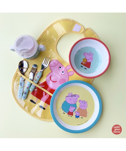 LEARNING CUP WITH ANTI-SLIP BASE PEPPA PIG