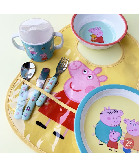 LEARNING CUP WITH ANTI-SLIP BASE PEPPA PIG