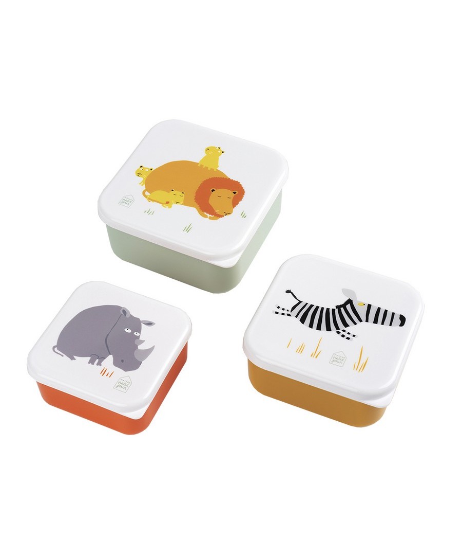 SET OF 3 LUNCH BOXES LA SAVANE