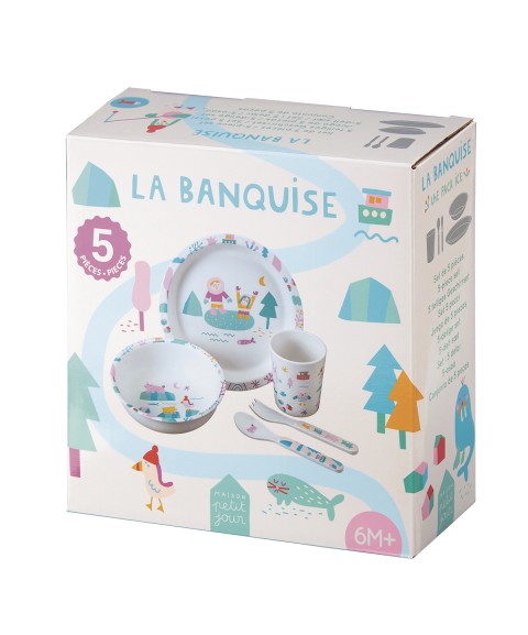 COFFRET CADEAU 5 PIÈCES LA BANQUISE