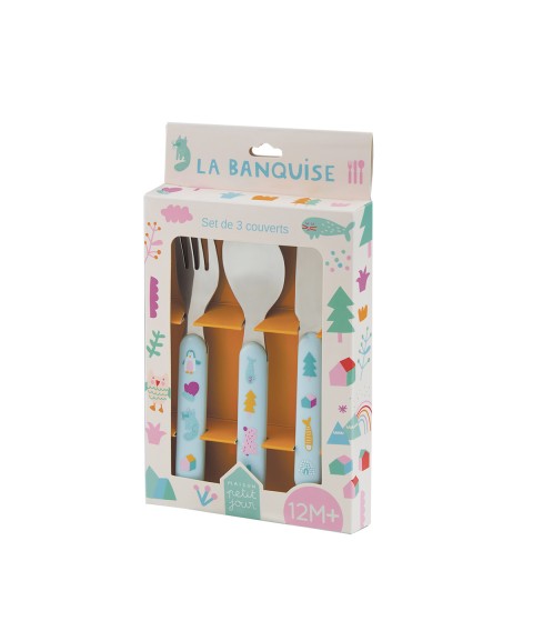 SET DE 3 COUVERTS LA BANQUISE 