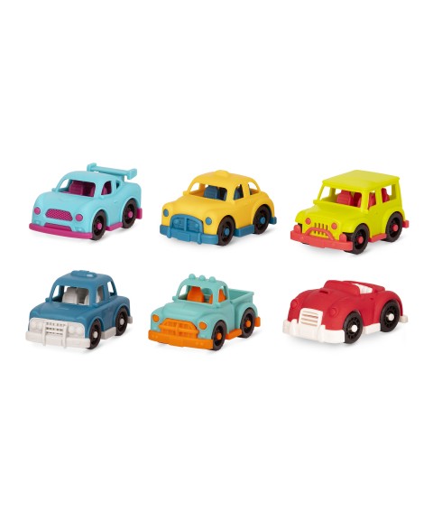 HAPPY CRUISERS, 6 MINI VEHICLES