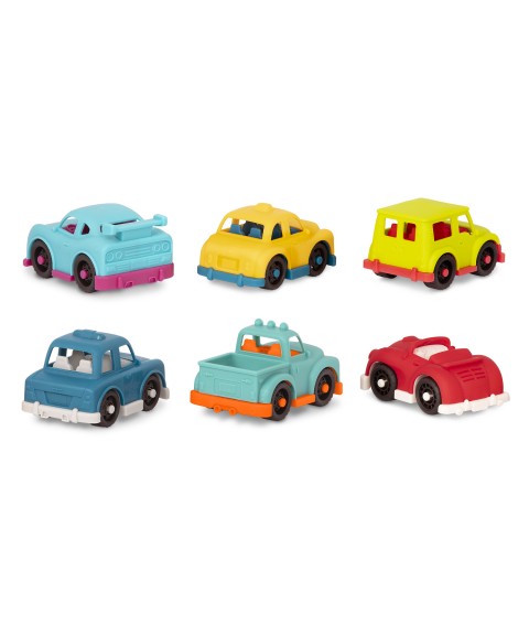 HAPPY CRUISERS, 6 MINI VEHICLES