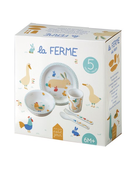 COFFRET CADEAU 5 PIÈCES LA FERME