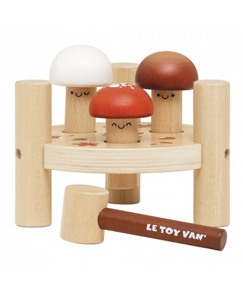 WOODLAND MUSHROOM HAMMER GAME - 5 PIECE