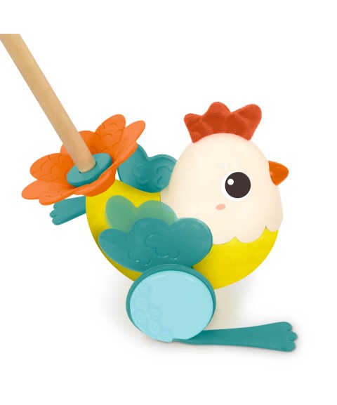 PUSH ALONG CHICKEN TOY