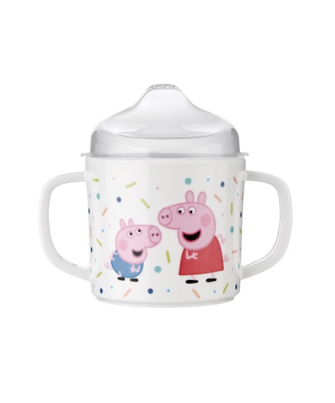 LEARNING CUP WITH ANTI-SLIP BASE PEPPA PIG