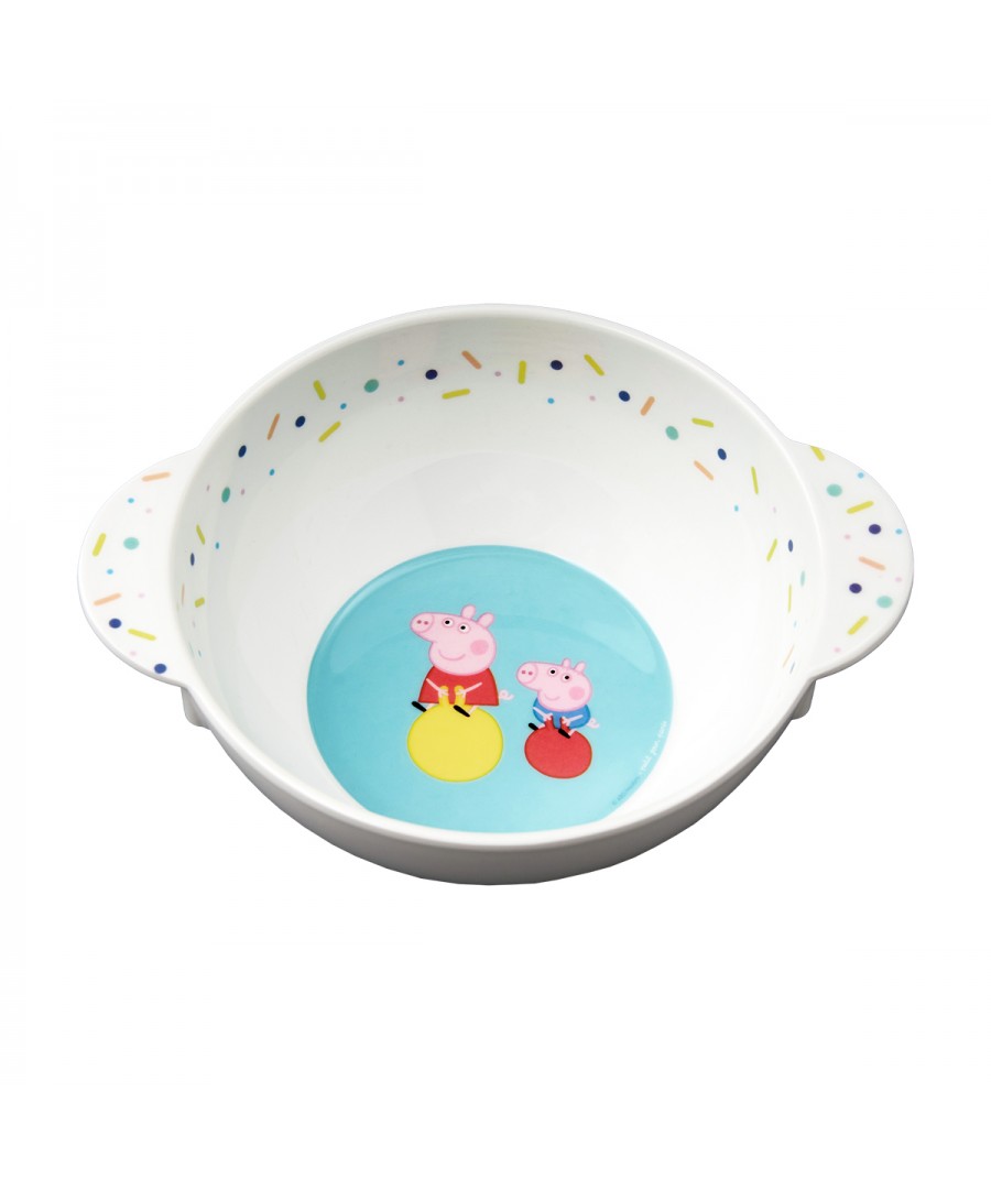 BOWL WITH HANDLES PEPPA PIG