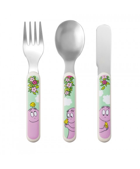 SET DE 3 COUVERTS BARBAPAPA