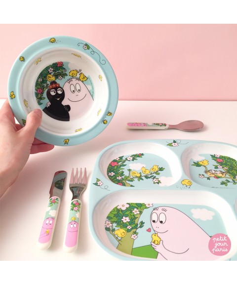 SET DE 3 COUVERTS BARBAPAPA