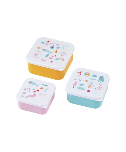 SET OF 3 LUNCH BOXES THE PACK ICE
