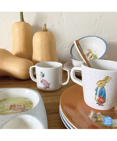 DESSERT PLATE PETER RABBIT BLUE