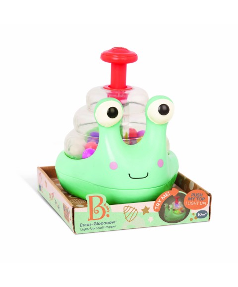 TOUPIE LUMINEUSE ESCARGOT - ESCAR GLOOOOW