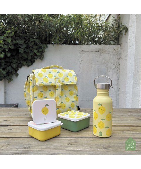 SET DE 3 LUNCH BOX LES CITRONS